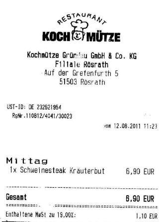 duhh Hffner Kochmtze Restaurant